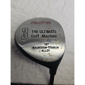 Rawlings Golf THE ULTIMATE GOLF MACHINE 3 Wood 15° ⛳️ Regular Flex Graphite RH